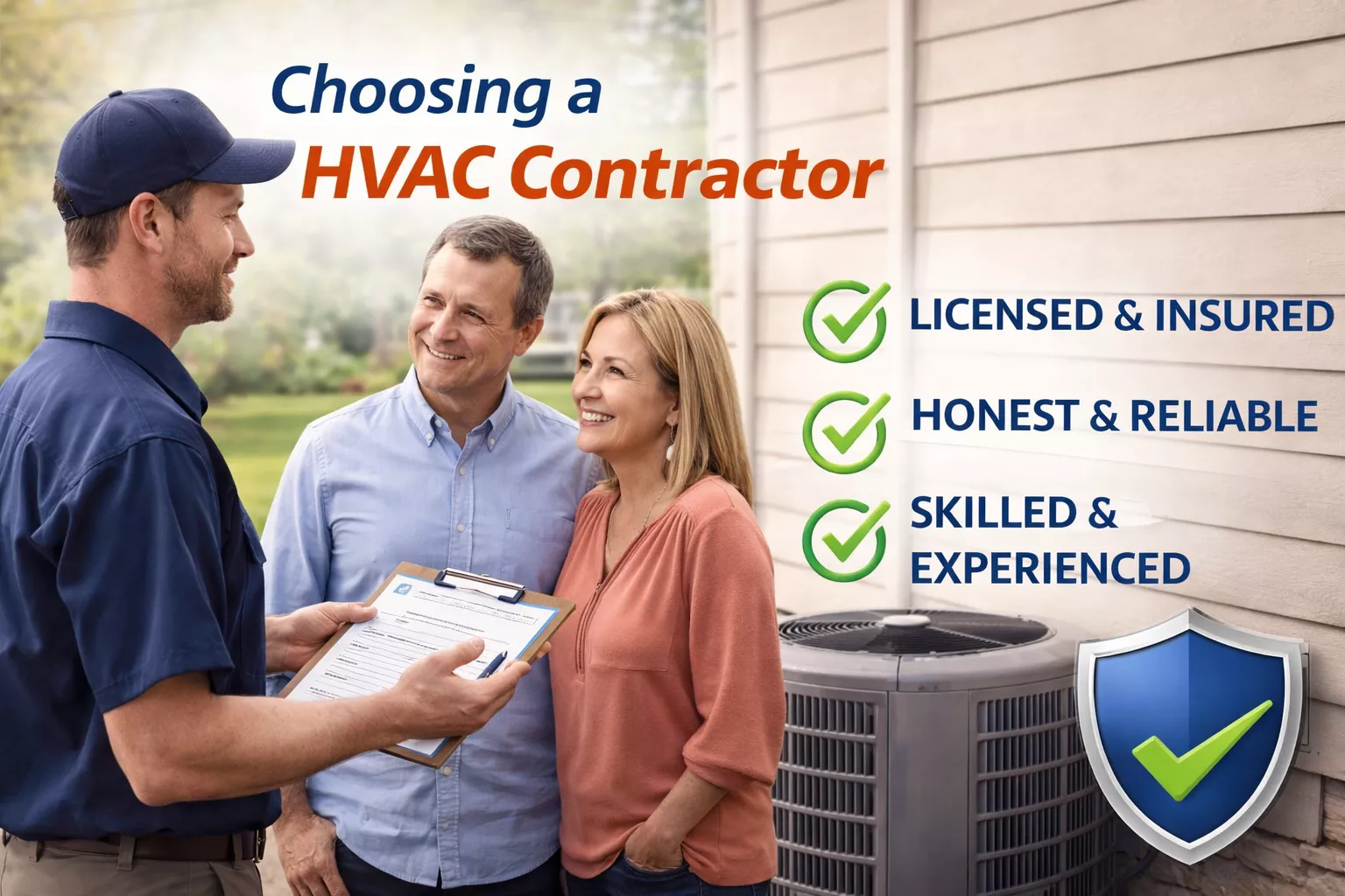 Choosing the Right HVAC Contractor