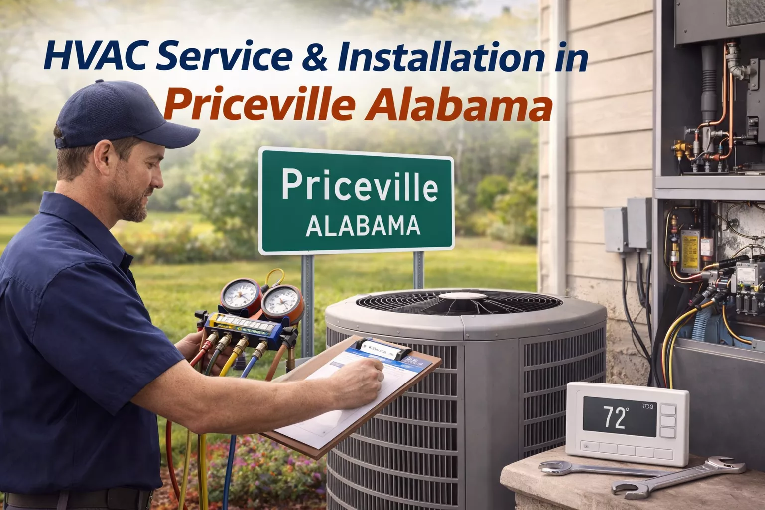 HVAC Service, Repair & Installation Priceville Alabama