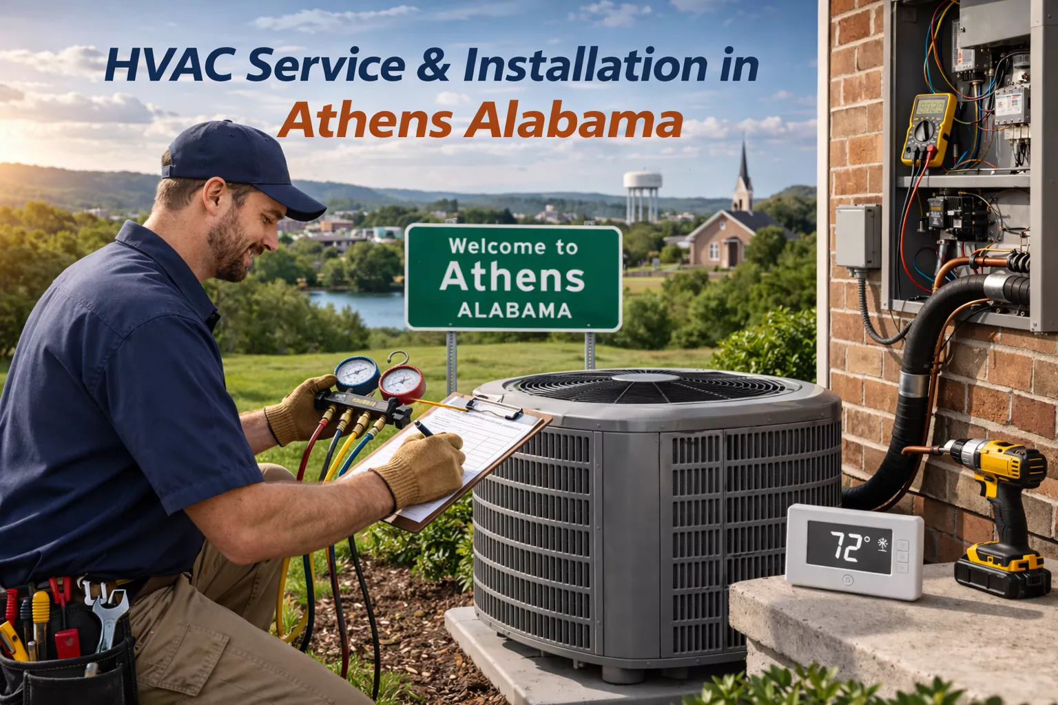 HVAC Service, Repair & Installation Athens Alabama