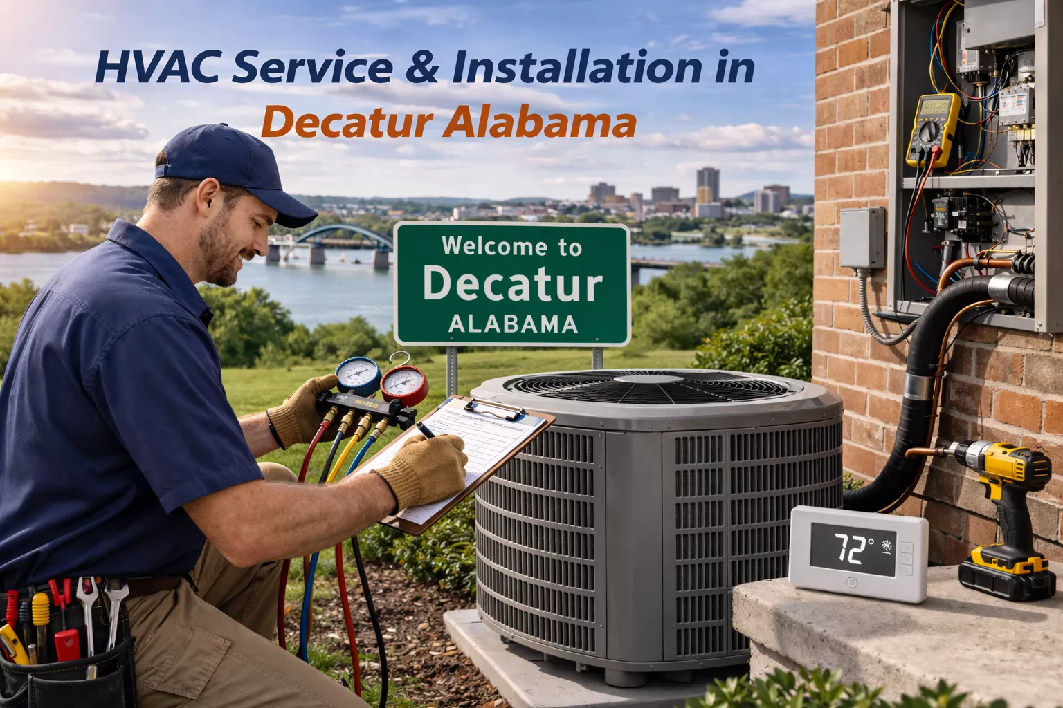 HVAC Service, Repair & Installation Decatur Alabama