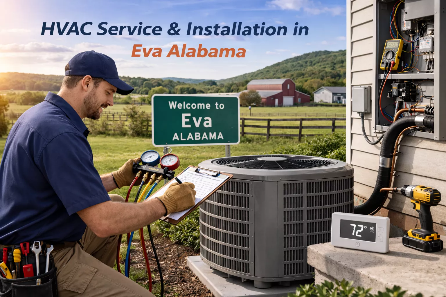 HVAC Service, Repair & Installation Eva Alabama