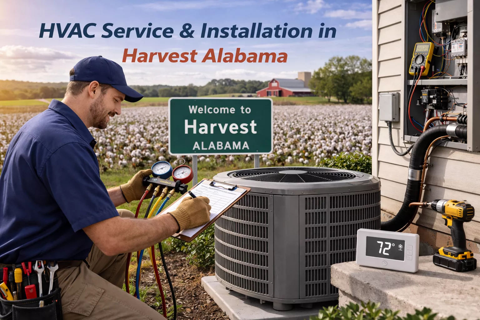 HVAC Service, Repair & Installation Harvest Alabama