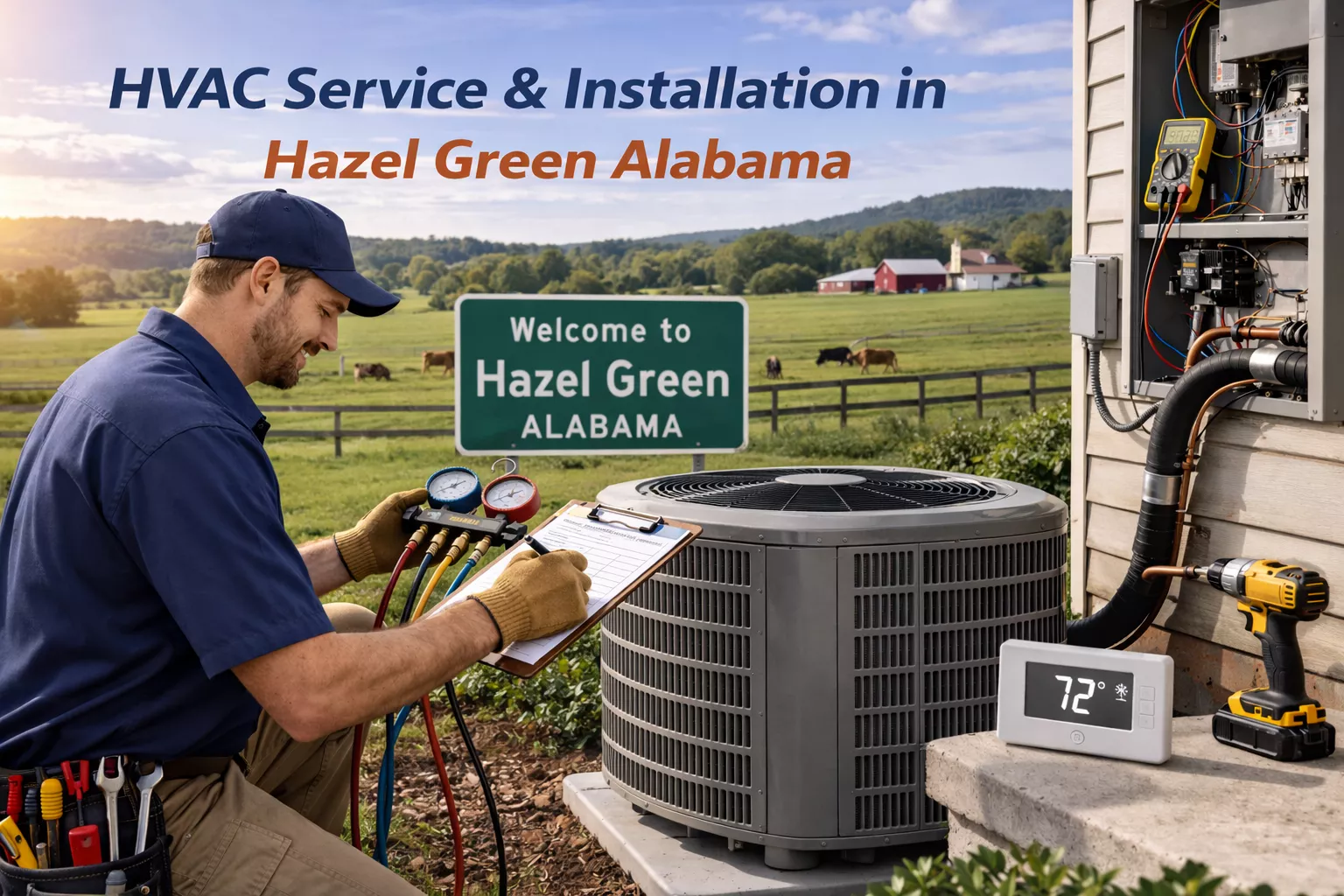HVAC Service, Repair & Installation Hazel Green Alabama
