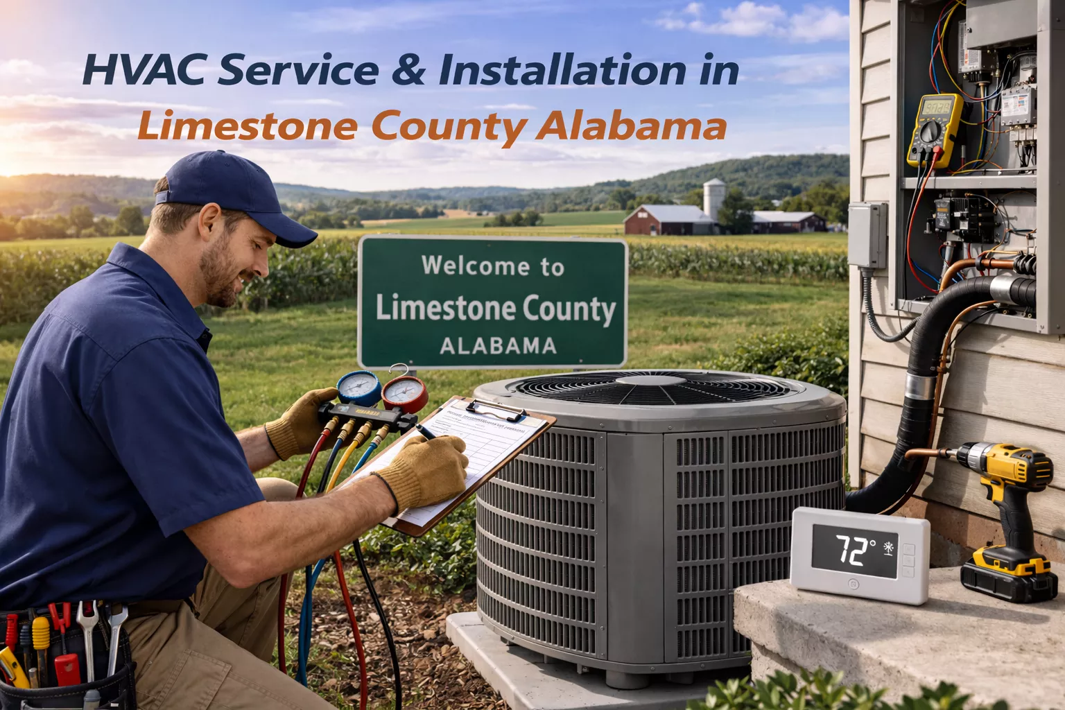 HVAC Service, Repair & Installation Limestone County Alabama