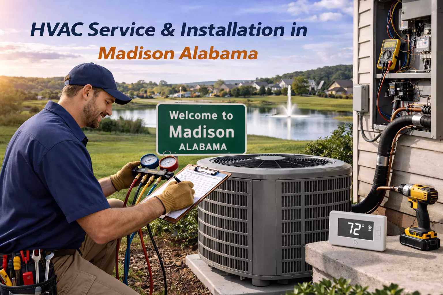 HVAC Service, Repair & Installation Madison Alabama