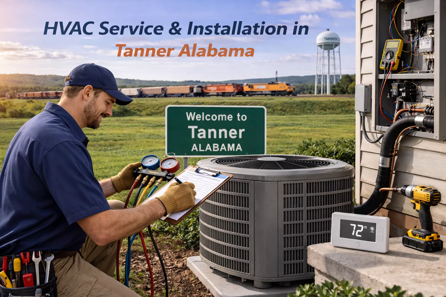 HVAC Service, Repair & Installation Tanner Alabama