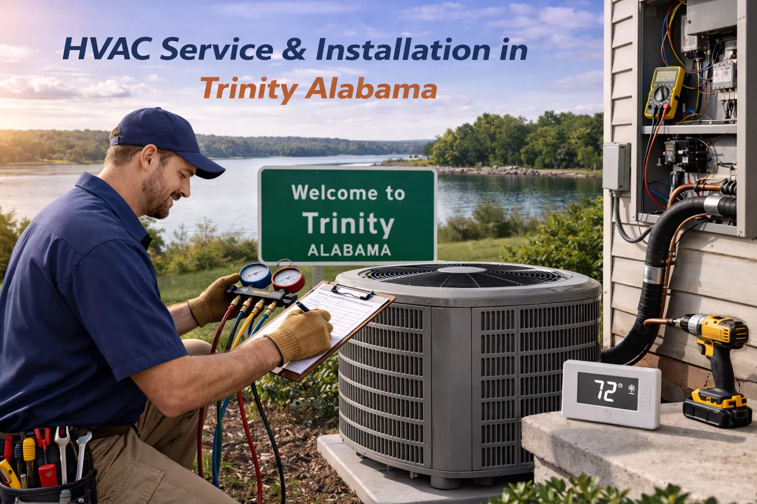 HVAC Service, Repair & Installation Trinity Alabama