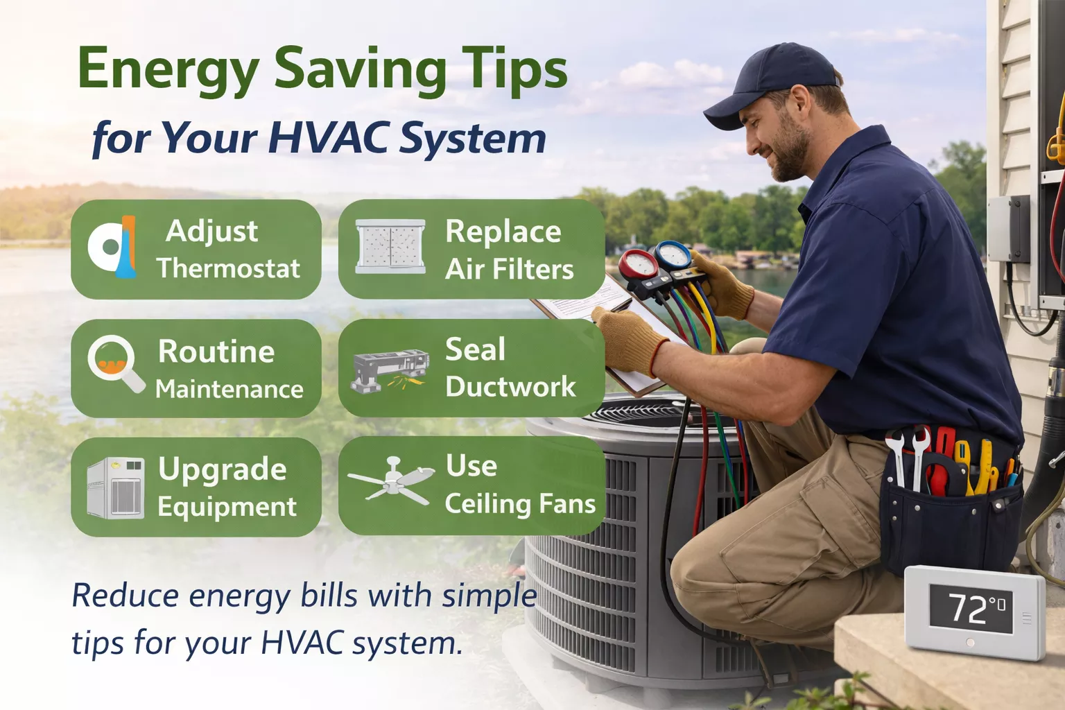 HVAC Energy Saving Tips