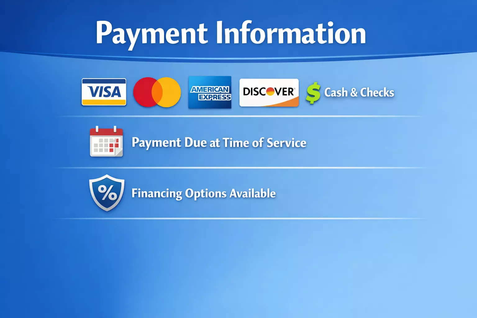 Payment Information