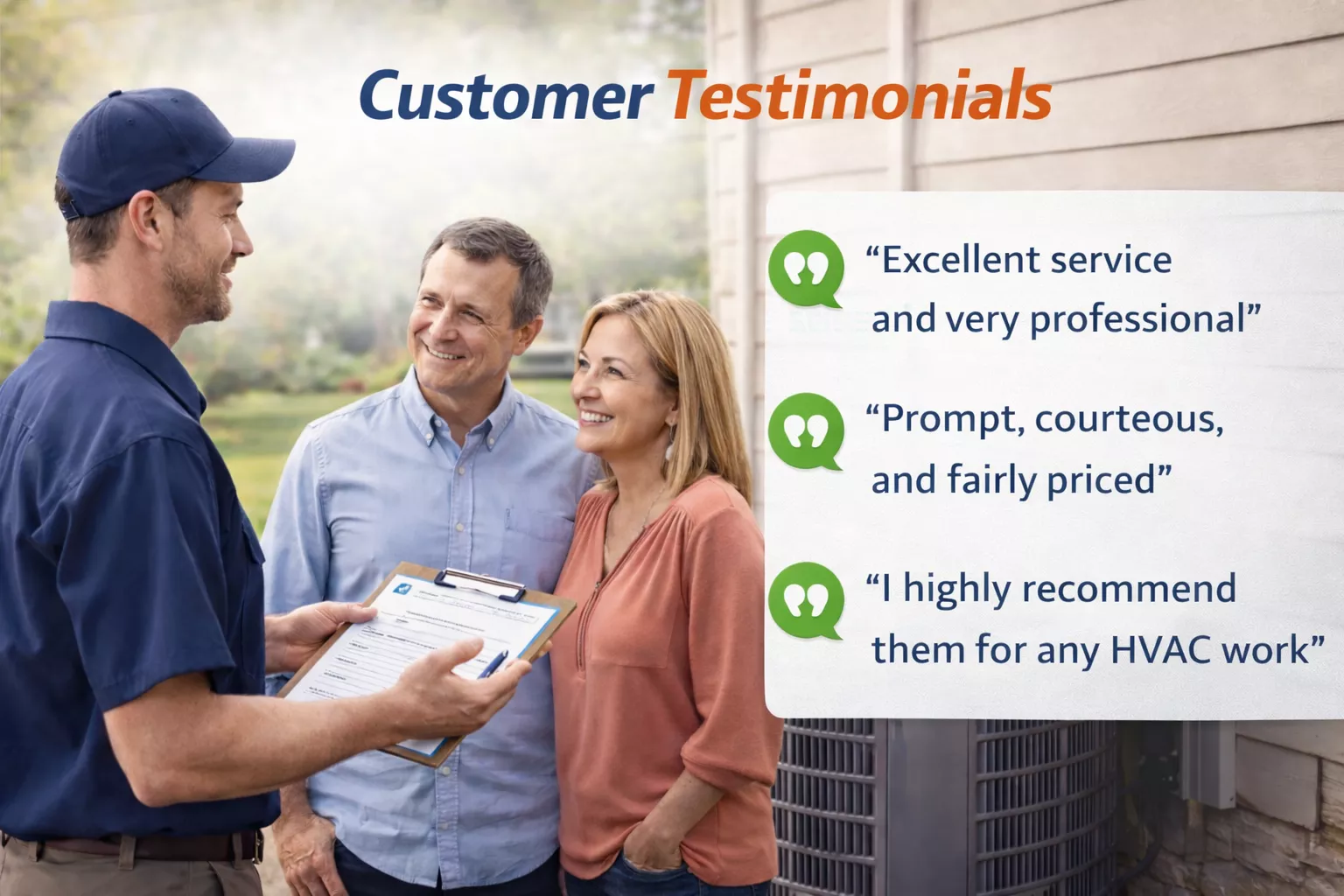 HVAC Testimonials Advanced Service Company LLC