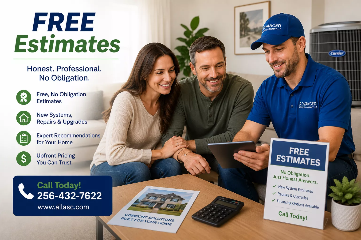 HVAC FREE Estimates