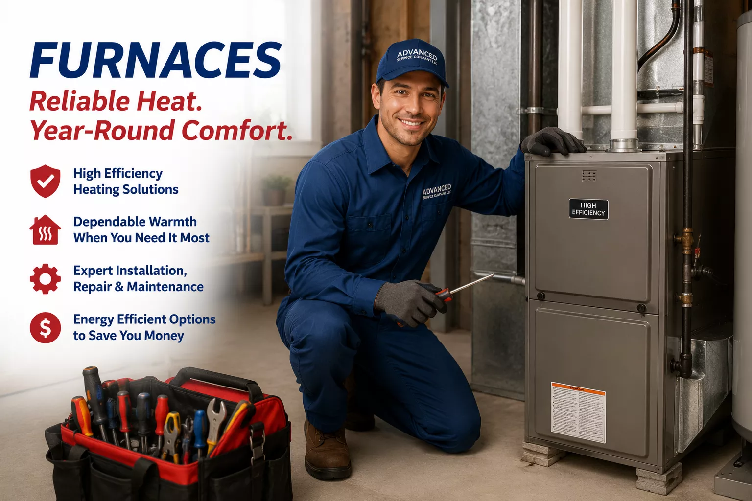 Furnace Installation, Repair & Maintenance in North Alabama